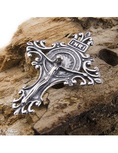 Ciondolo croce - argento 925 genuino