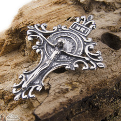 Ciondolo croce - argento 925 genuino
