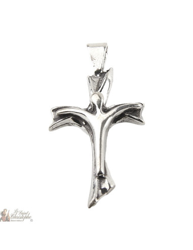 Ciondolo croce - argento 925 genuino