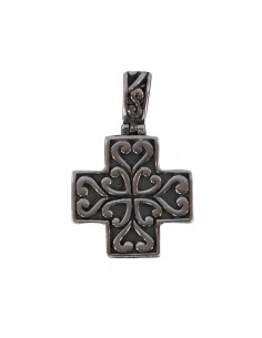 Pendentif croix - véritable Argent 925