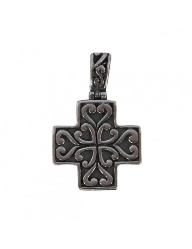 Cross pendant - genuine 925 silver