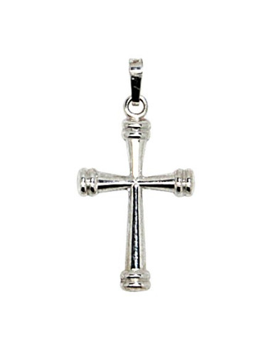 Colgante de cruz - plata genuina 925