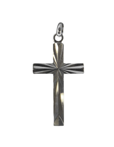 Cross pendant - genuine 925 silver
