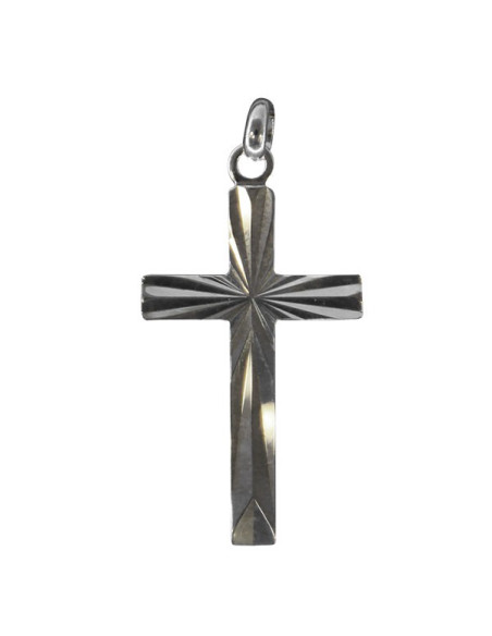 Ciondolo croce - argento 925 genuino