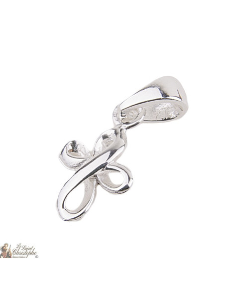 Ciondolo croce - argento 925 genuino