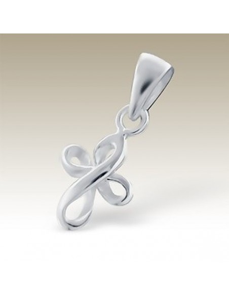 Pendentif croix - véritable Argent 925