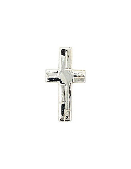 Colgante de cruz - plata genuina 925