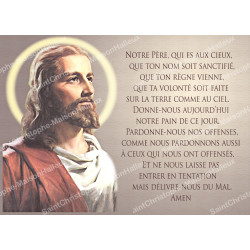 Carte aimantée prière - format postal