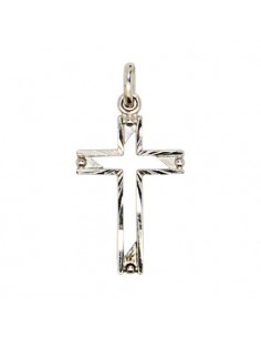 Cross pendant - genuine 925 silver
