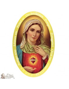 Adesivo del Sacro Cuore di Maria