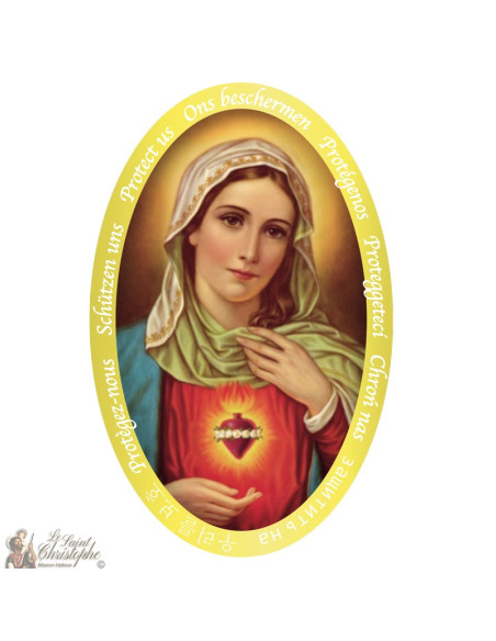 Heilige Hart van Maria sticker