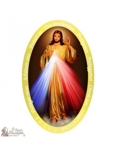 Cristo misericordioso adesivo