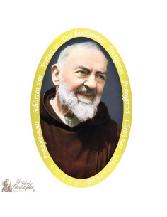 Padre Pio Aufkleber
