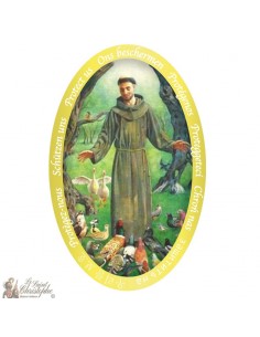 Sticker Sint Franciscus van Assisi