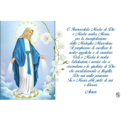 Magnetic prayer card - postal format