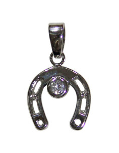 Lucky horseshoe pendant - Genuine Silver 925