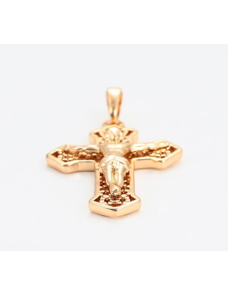 Pendant cross of the south - 18 K gold plated