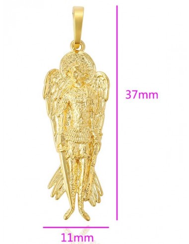 St Michael's Pendant - 18 K gold plated
