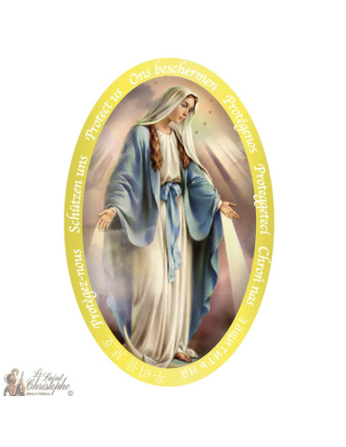 Adesivo della Vergine Miracolosa