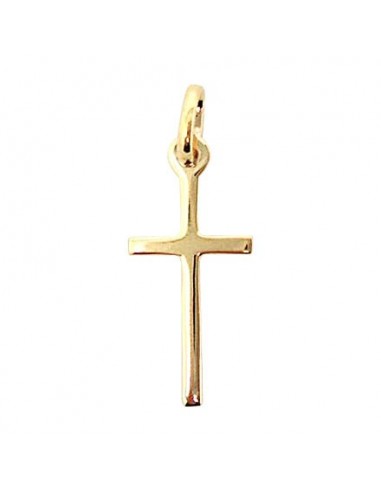 Cross pendant - gold plated