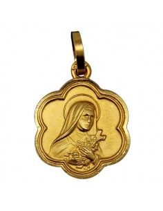 Medaglia Santa Rita - Placcato oro