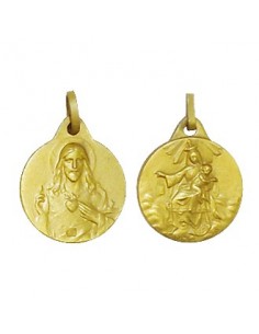 Medaglia Scapolare - Placcato oro