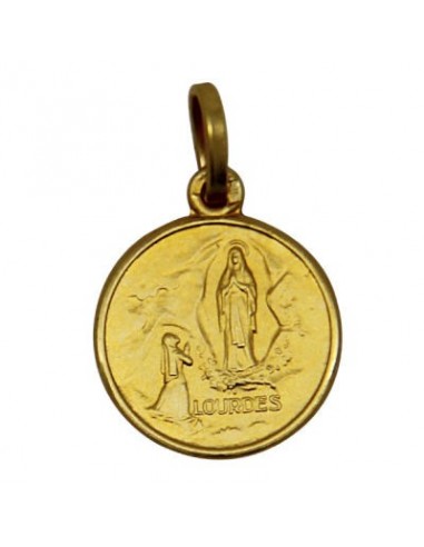 Virgin Mary Medal - verguld