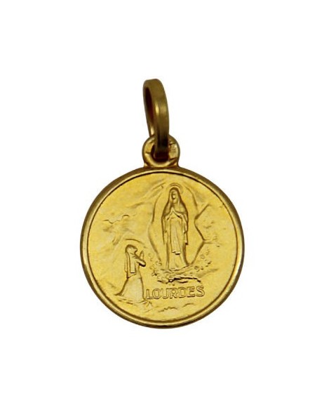 Virgin Mary Medal - verguld