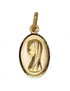Médaille Vierge Marie - Plaqué or