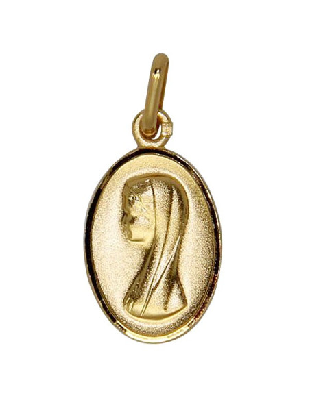 Medaglia Vergine Maria - Placcato oro