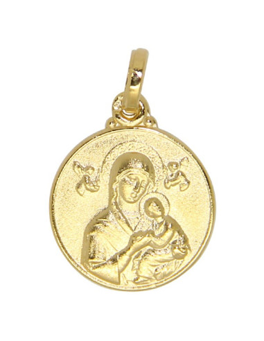 Maagd Maria van de Eeuwigdurende Hulp Medaille - Verguld