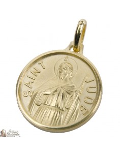 Médaille Saint Jude - Plaqué or