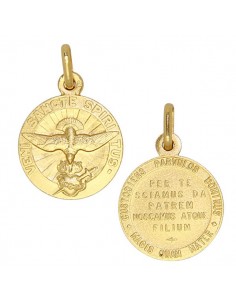 Heilige Geest medaille - verguld