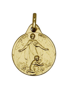 Heilige Geest medaille - verguld