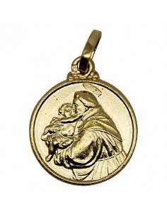 Holy Antony Medal - Gold plated