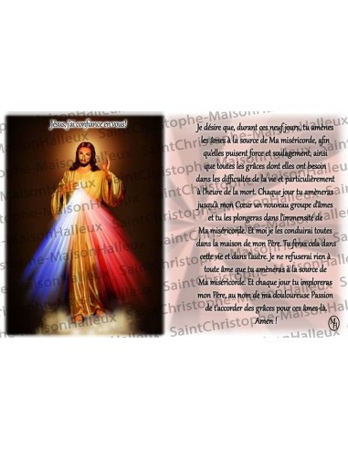 Cartolina postale 15 stazioni della Via Crucis preghiera - magnetico