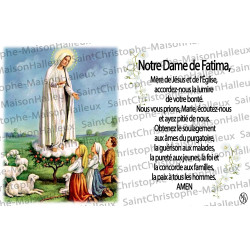 Postal Cristo Oración misericordiosa - magnética