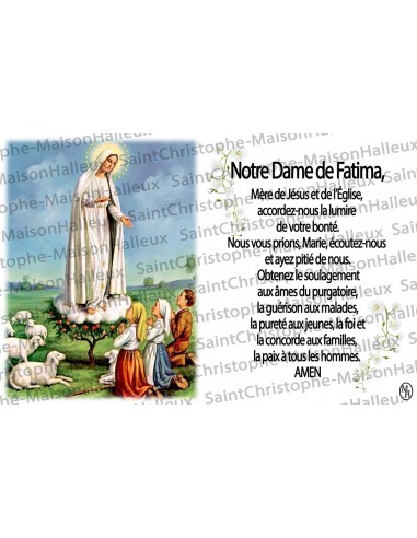 Postcard Christ Merciful prayer - magnetic