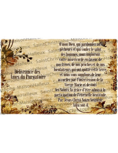 Cartolina postale 15 stazioni della Via Crucis preghiera - magnetico