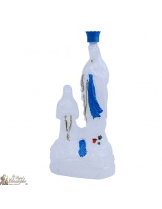 Statua bottiglia di acqua benedetta statua della Vergine Maria Apparizione - 20 cm