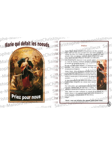 Cartolina per le anime nella preghiera del Purgatorio - magnetico