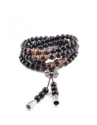 Pulsera Budista de Obsidiana - Espiritual
