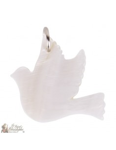 Colgante Paloma Nacarada Paloma