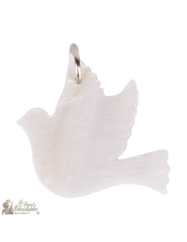 Pendant Dove Mother-of-pearl Dove
