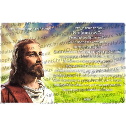 Postal Padre, danos tu oración de Amor - magnético
