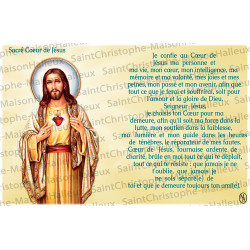 Postal Padre Damián oración - magnética