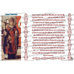 Postal Oración de San Andrés - magnética