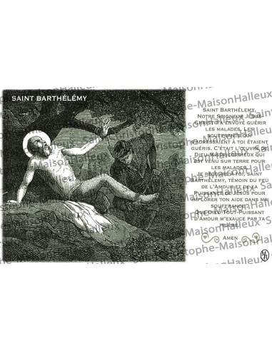 Cartolina Sant'Antonino preghiera - magnetica