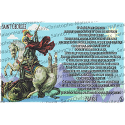 Postal Oración de San Buenaventura - magnética