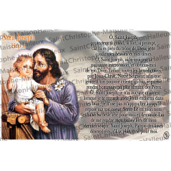 Cartolina San Bonaventura preghiera - magnetica